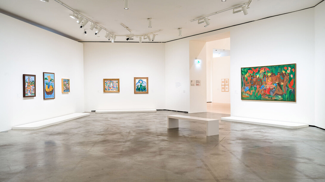 Tarsila do Amaral, Painting modern Brazil, exhibition view. Courtesy of Guggenheim Bilbao 