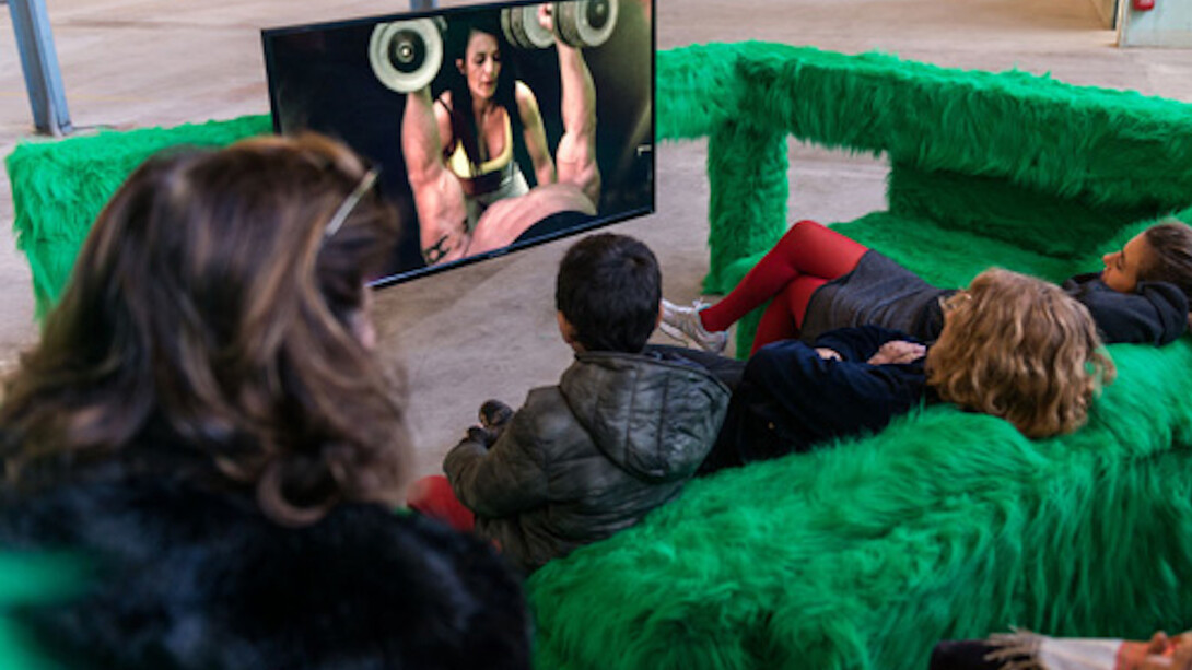Le Nouveau Monde industriel, Exhibition view. Courtesy of Galleria Continua