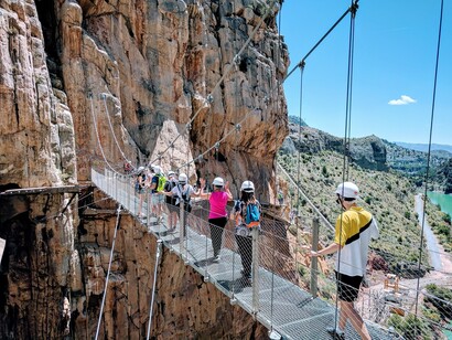 A pesar de contar con atracciones tan espectaculares como el Caminito del Rey, es en Andalucía donde se encuentran la mayoría de ciudades con menor renta media por hogar