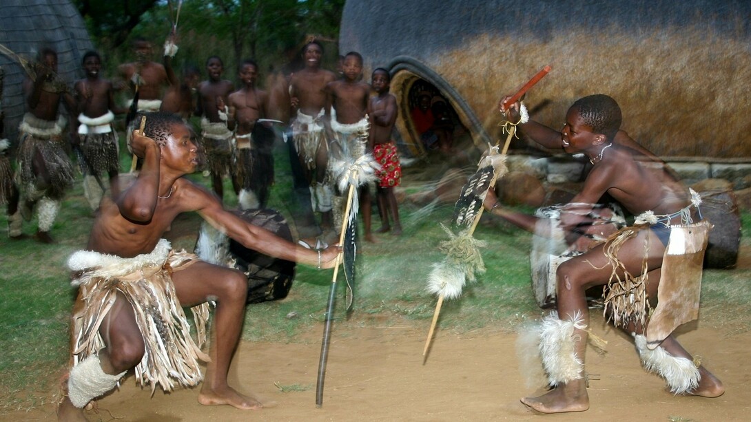 Stick fighting tradition in Zulu culture