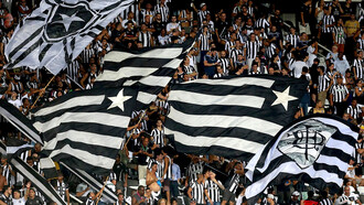 Torcida do Botafogo, time Brasileiro de futebol
