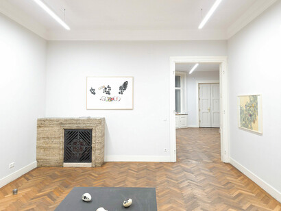 Fernando García Correa, Enlaces (Ties), exhibition view. Courtesy of Galerie Sturm & Schober