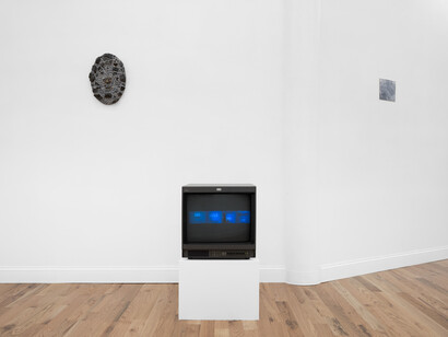 After That Blue, 2023, installation view. Courtesy of Fragment Gallery, NYC