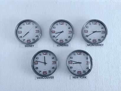 Horas distintas