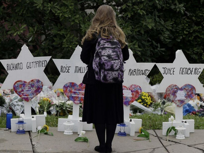 Memorial para las víctimas del tiroteo de la sinagoga de Pittsburgh, 2018