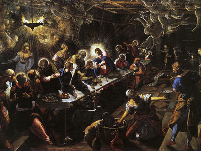 Jacopo Tintoretto, Ultima Cena, Basilica di San Giorgio Maggiore, Venezia