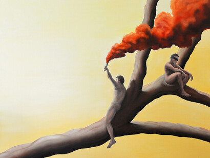 Geppy Pisanelli, The signal and the blind, 2022-2023. Courtesy of GR Gallery