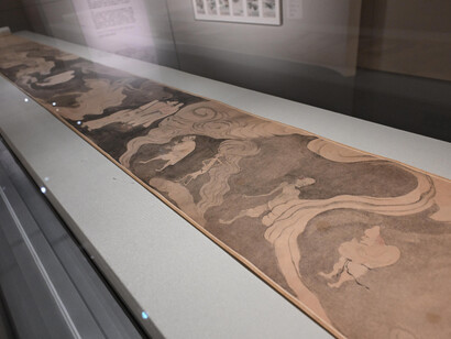 The pride of Hong Kong: three preeminent collections of ancient paintings and calligraphies, exhibition view. Courtesy of the Hong Kong Museum of Art
