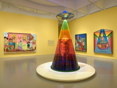 Osgemeos, Endless story, exhibition view. Courtesy of Hirshhorn Museum and Sculpture Garden