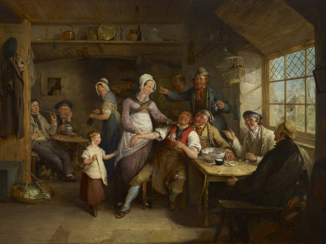 Folk and Fancy. Courtesy of The Fine Art Society 