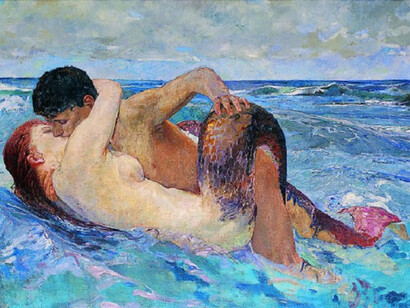 Max Klinger, Tritone e Nereide