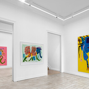 Andrey Samarin, Archetypal images, exhibition view. Courtesy of Nino Mier Gallery