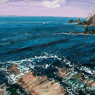 Neal Greig, Summer swell (detail). Courtesy of Gormleys Fine Art