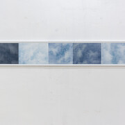 Untitled (Border Sky), 2015-2016, Digital Print on Hahnemuhle Photo Rag Archival Paper 256 x 38 cm
Exhibiton view ‘Les Équivalentes’- Galleria Continua / Les Moulins, Mai 2018 Courtesy the artist and Galleria Continua, San Gimignano / Beijing / Les Moulins / Habana. Photo by Oak Taylor-Smith