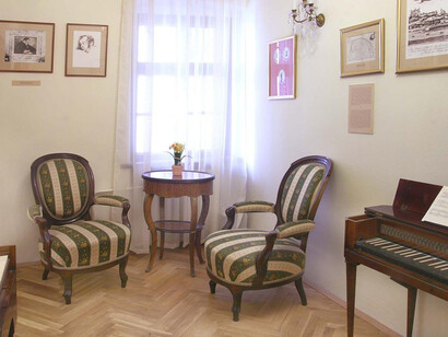 Memorial house of J. N. Hummel, exhibition view. Courtesy of The Bratislava City Museum