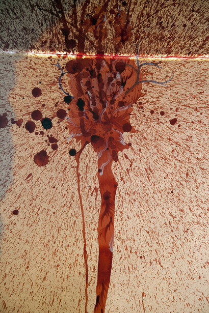 Imran Qureshi - Senza titolo - opera del percorso “The seeming endless path of memory” 