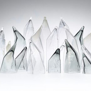 Contemporary glass art. Courtesy of Mudac