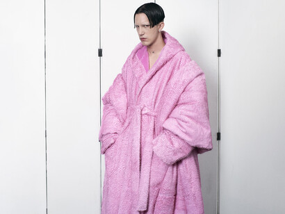 Balenciaga, Haute Couture, Autunno-Inverno, 2021-2022, Accappatoio