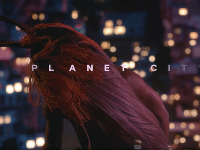 Key-frame tratta dal film "Planet City" di Liam Young  