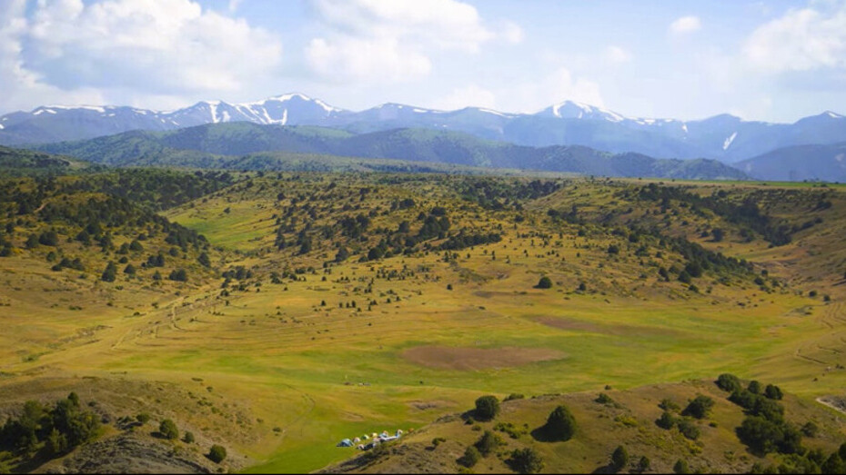 Zona montañosa a más de dos mil metros, Uzbekistán, Asia Central