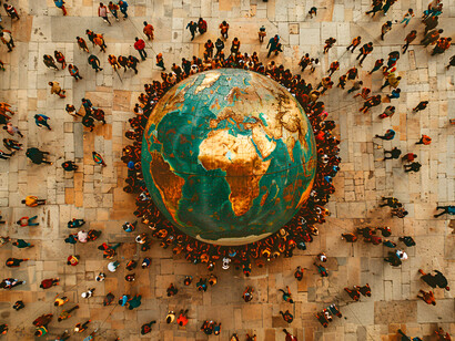 Aldeia global. A consolidação da União Européia e a globalização