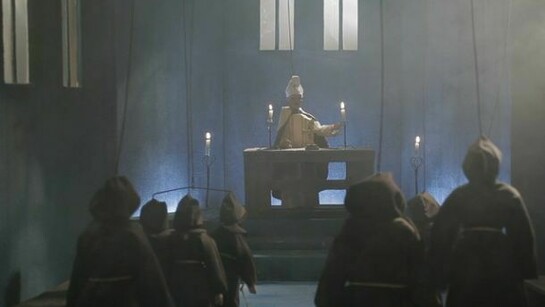 Shawky, Cabaret Crusades The Horror Show File, 2010, Film still, church