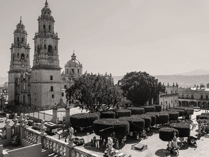 Vista aérea de Morelia, Michoacán