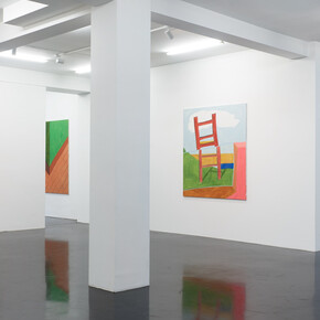Johannes Herrmann, Under the same sky, exhibition view. Courtesy of Galerie Nagel Draxler 