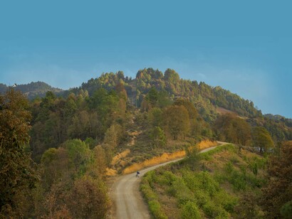 La strada verso la casa di Pilar