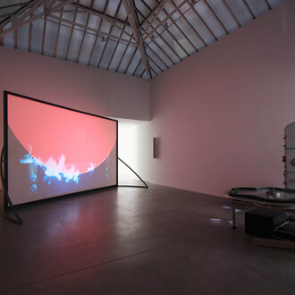Rosa Barba, Tangible kinships, exhibition view. Courtesy of Vistamare