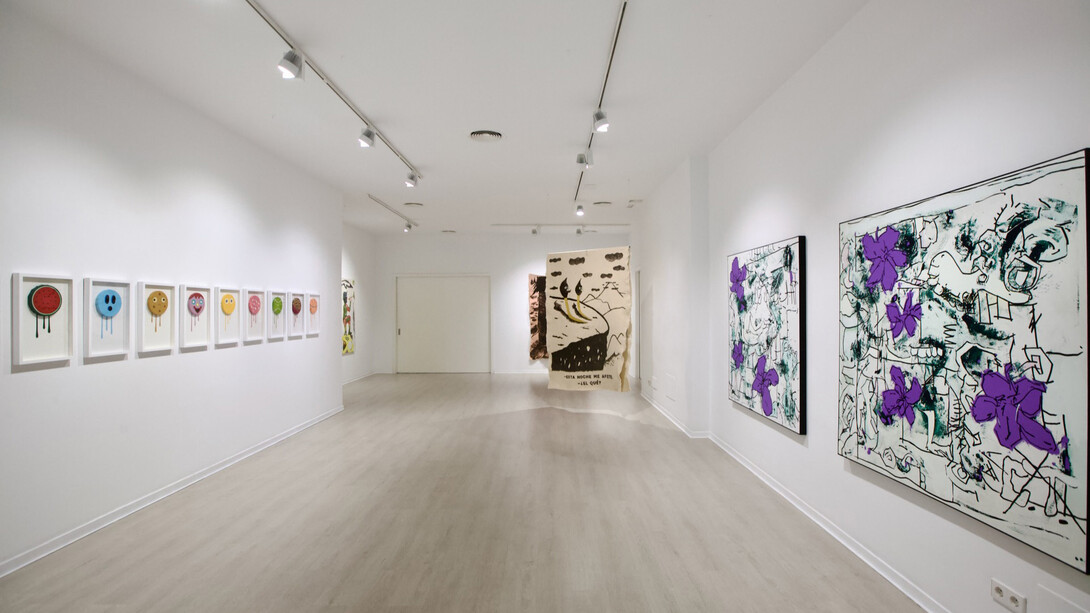 Varios artistas, Udol, vista de exhibición. Cortesía de la Galería Pep Llabrés