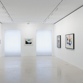 Helen Frankenthaler, Exhibition view. Courtesy of Gagosian