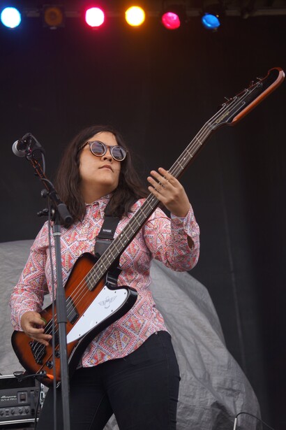 Sonya Carmona  (Las Robertas) at Ruido Fest 2016. Photo: Catalina Maria Johnson
