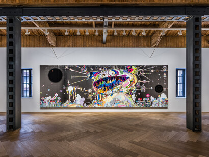 View of Takashi Murakami’s solo exhibition "Takashi Murakami in Wonderland" at Perrotin, Shanghai, 2018. Photo: Yan Tao
©2018 Takashi Murakami/Kaikai Kiki Co., Ltd. All Rights Reserved.
Courtesy Perrotin