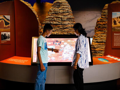 Origins, exhibition view. Courtesy of Western Australian Museum