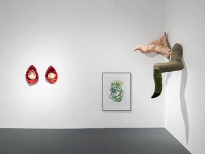 Anna Malicka, Thrifters and transformers, exhibition view. Courtesy of Kogo Gallery