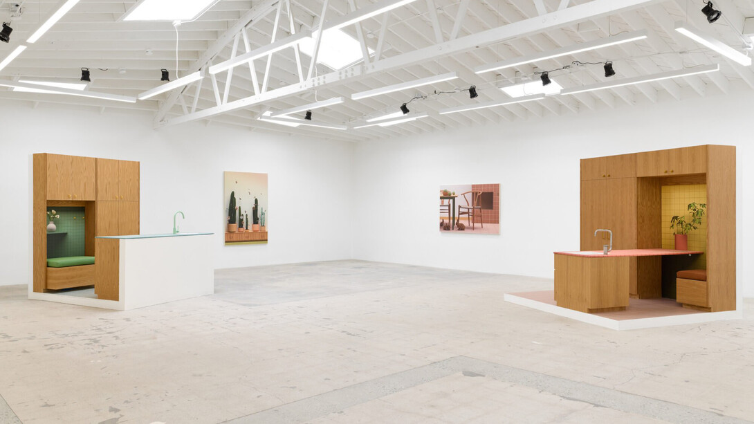 Erin Wright, Memnosphere, exhibition view. Courtesy of Anat Ebgi
