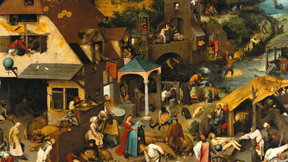 Pieter Bruegel il Vecchio - The Dutch Proverbs  