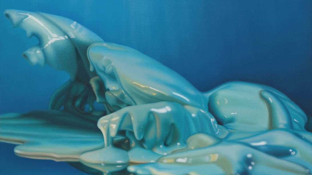 Sabrina Milazzo, Paesaggio di natura, 2013, Oil on linen canvas, cm 50x70