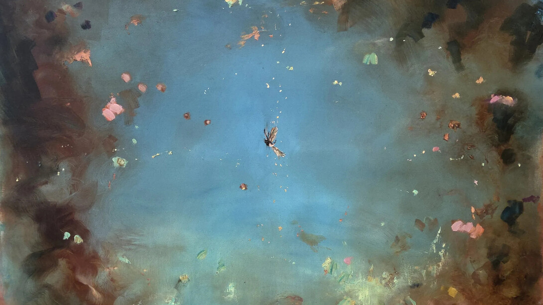 Chris Rivers, Icarus fall (detail), 2025. Courtesy of Friedrichs Pontone
