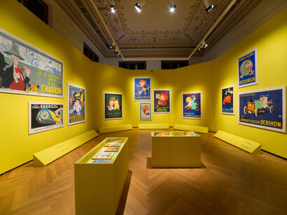 L´esprit français: french interwar advertising posters, exhibition view. Courtesy of the Museum of Decorative Arts