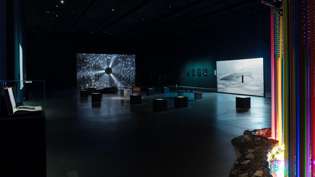 Océano interior [The ocean within], exhibition view. Courtesy of Museo de Arte Moderno de Buenos Aires