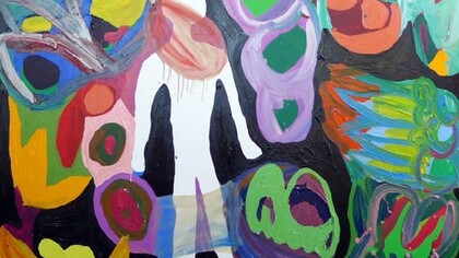 Maria Lynch Doll 1, 2013, Oil on canvas