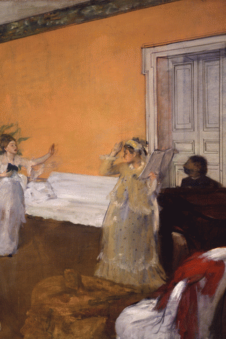 Edgar Degas
La prova di canto
© Dumbarton Oaks, House Collection, Washington, DC