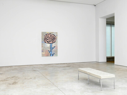 Donald Baechler, Exhibition view. Courtesy of Cheim & Read 