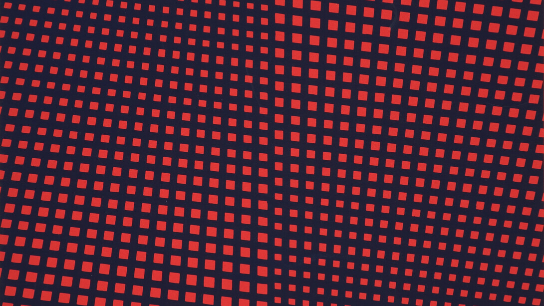 Mario Nigro, untitled, detail, s.d. silkscreen on paper, Galleria civica di Modena, collezione Don Bettelli