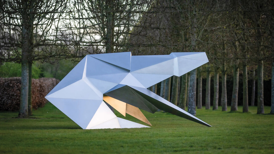 Lynn Chadwick at Houghton Hall, exhibition view. Courtesy of Pangolin London