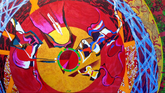 Uno de los trabajos recientes del artista chileno Israel Fraiman