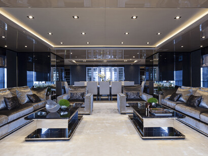 Unicorn, Baglietto 54m, Main saloon