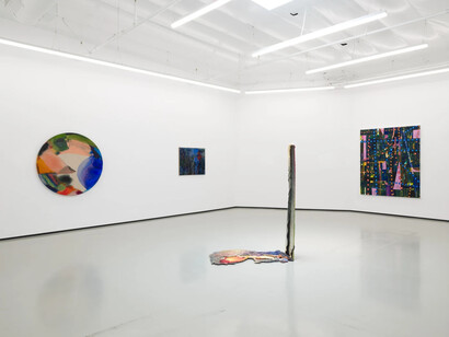 Various artists, Time's arrow, exhibition view. Courtesy of Philip Martin Gallery
